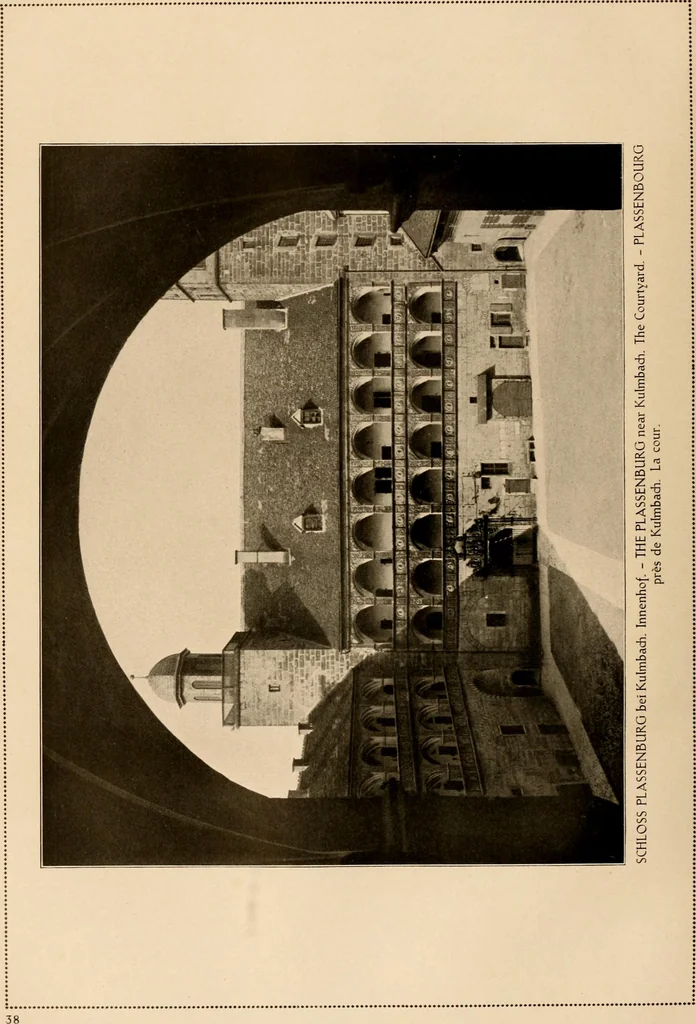 An illustration from Deutsche Baukunst des Mittelalters und der Renaissance = old German architecture, 1922, leaf 61