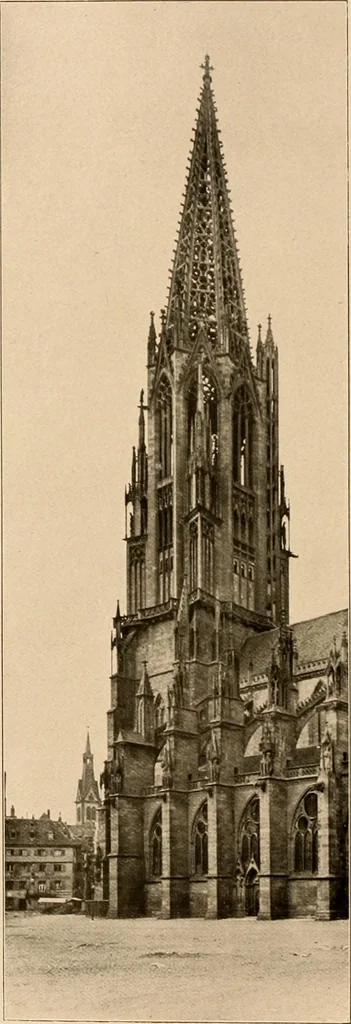 An illustration from Deutsche Baukunst des Mittelalters und der Renaissance = old German architecture, 1922, leaf 73