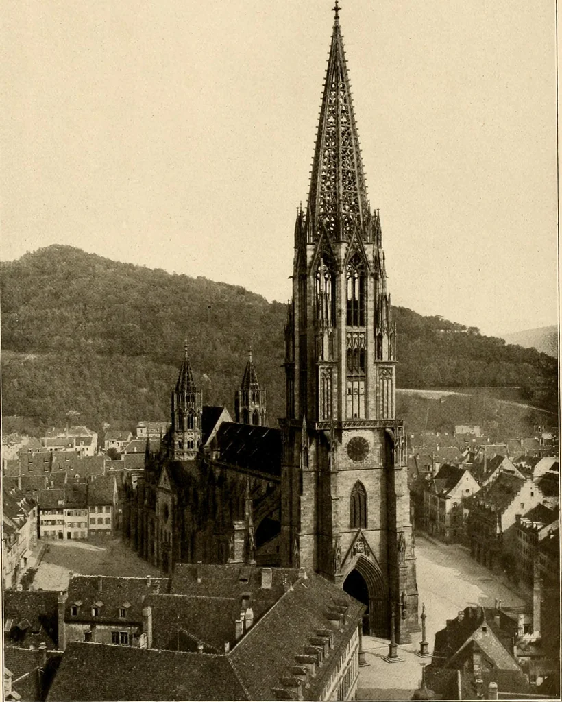 An illustration from Deutsche Baukunst des Mittelalters und der Renaissance = old German architecture, 1922, leaf 76