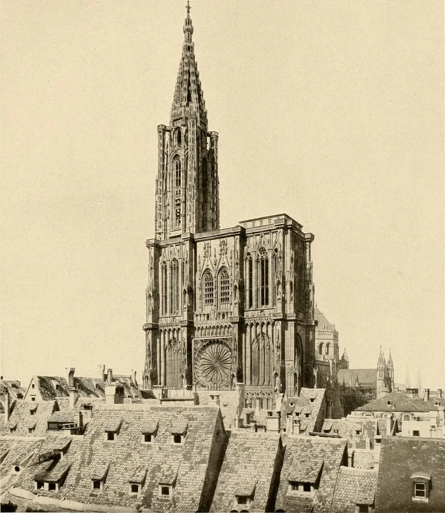 An illustration from Deutsche Baukunst des Mittelalters und der Renaissance = old German architecture, 1922, leaf 78