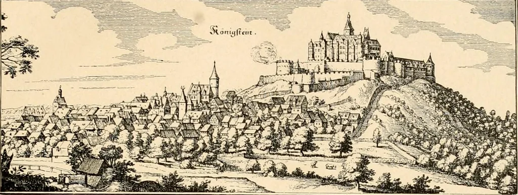 An illustration from Deutsche Baukunst des Mittelalters und der Renaissance = old German architecture, 1922, leaf 8