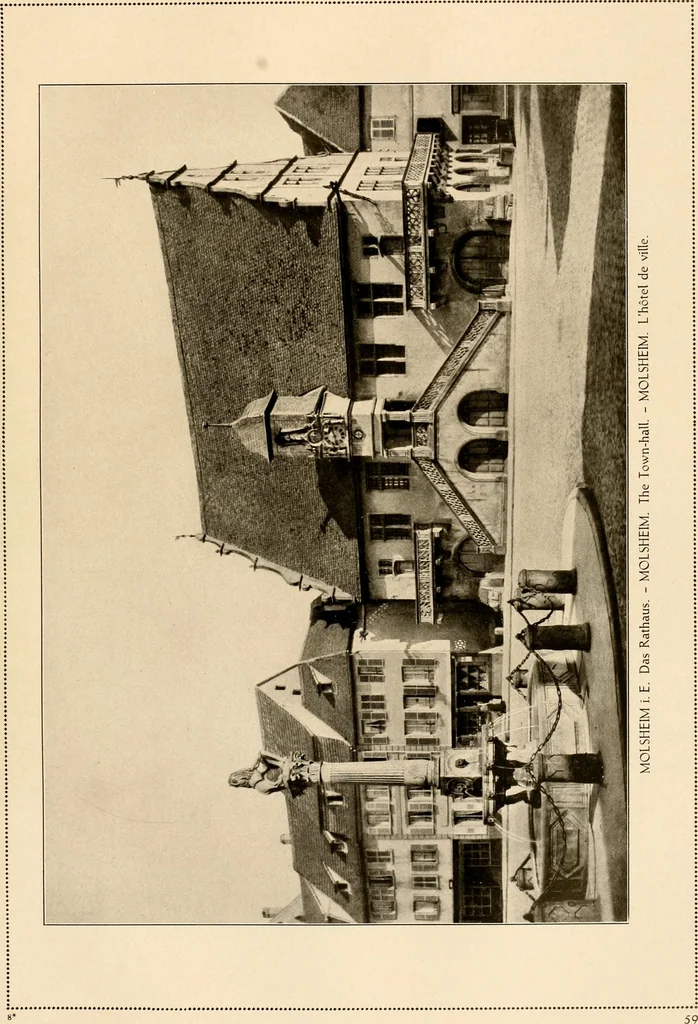 An illustration from Deutsche Baukunst des Mittelalters und der Renaissance = old German architecture, 1922, leaf 84