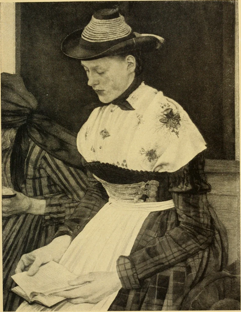 An illustration from Deutsche Bilder, 1900, leaf 24