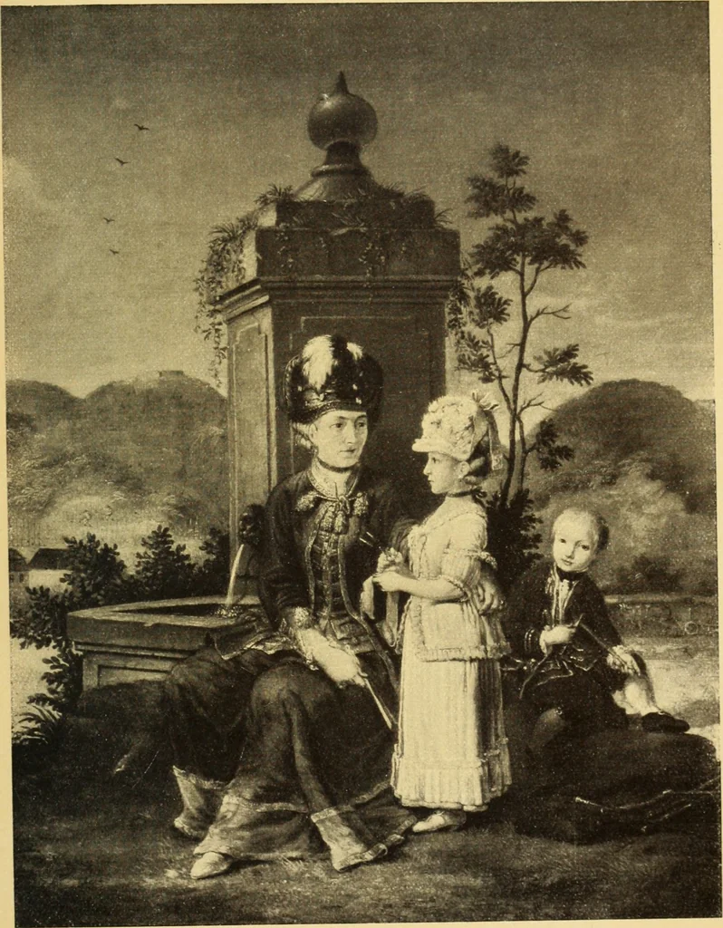 An illustration from Deutsche Bilder, 1900, leaf 42