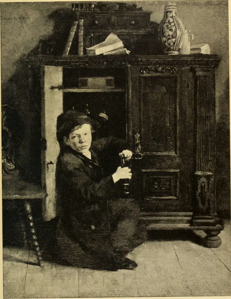 An illustration from Deutsche Bilder, 1900, leaf 54