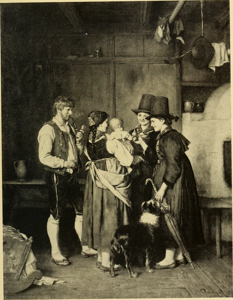 An illustration from Deutsche Bilder, 1900, leaf 70