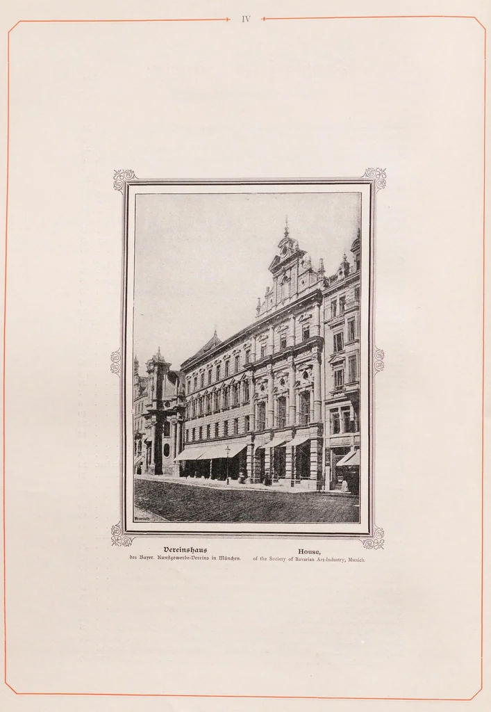 An illustration from Das deutsche Kunstgewerbe zur Zeit der Weltausstellung in Chicago, 1893., 1893, leaf 212