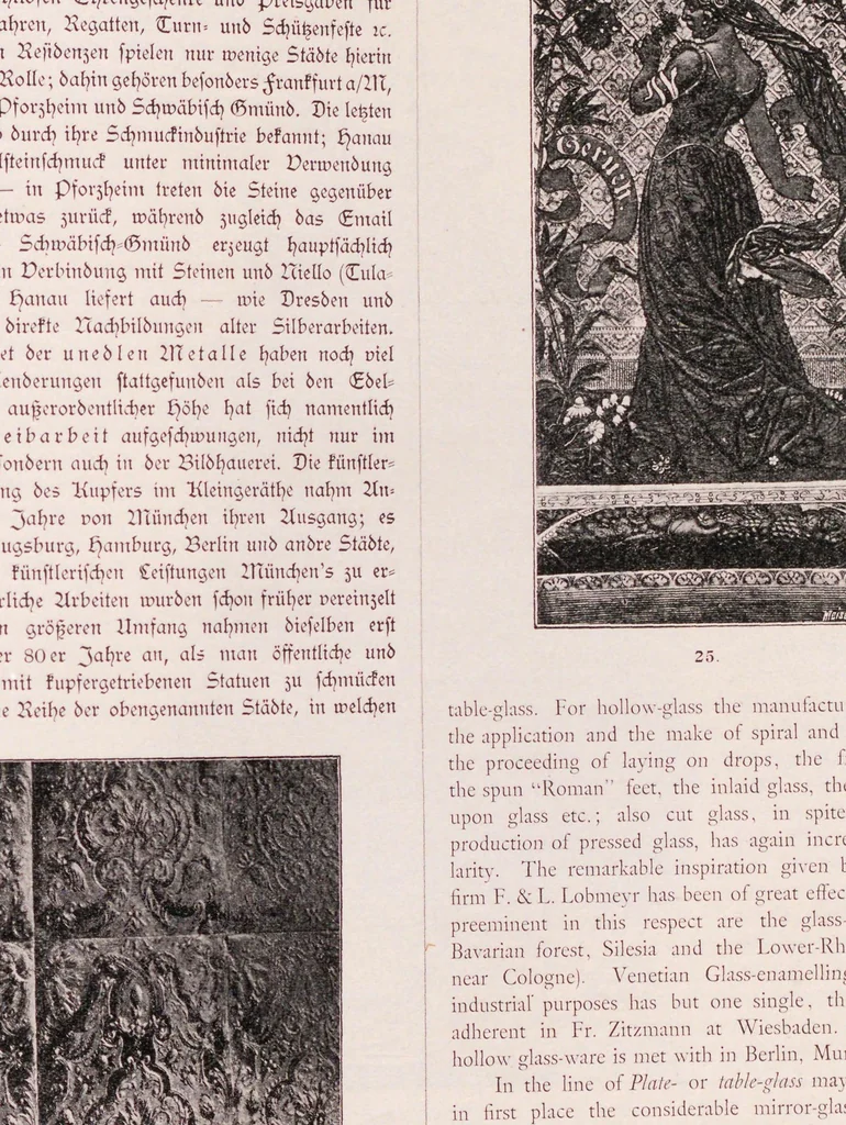 An illustration from Das deutsche Kunstgewerbe zur Zeit der Weltausstellung in Chicago, 1893., 1893, leaf 37