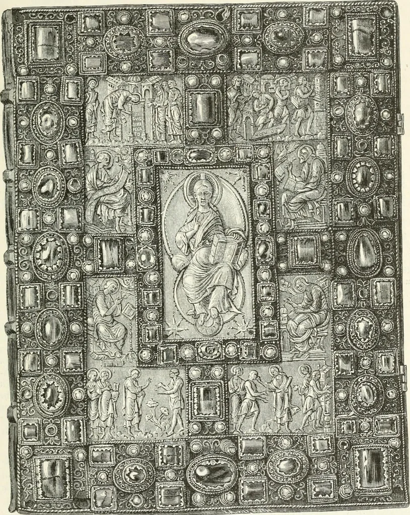 An illustration from Deutsche Kunstgeschichte, 1888, leaf 106