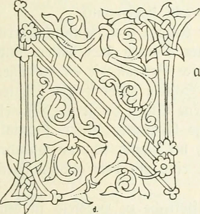 An illustration from Deutsche Kunstgeschichte, 1888, leaf 118