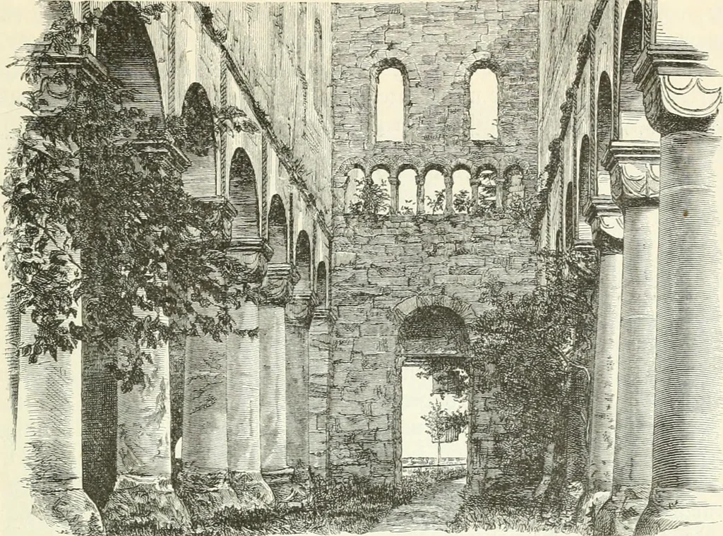 An illustration from Deutsche Kunstgeschichte, 1888, leaf 122