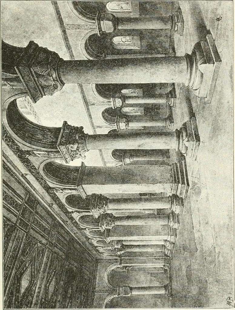 An illustration from Deutsche Kunstgeschichte, 1888, leaf 124