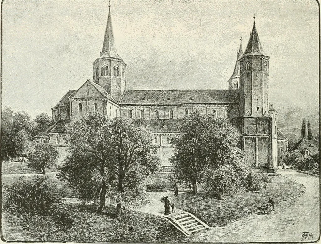An illustration from Deutsche Kunstgeschichte, 1888, leaf 125