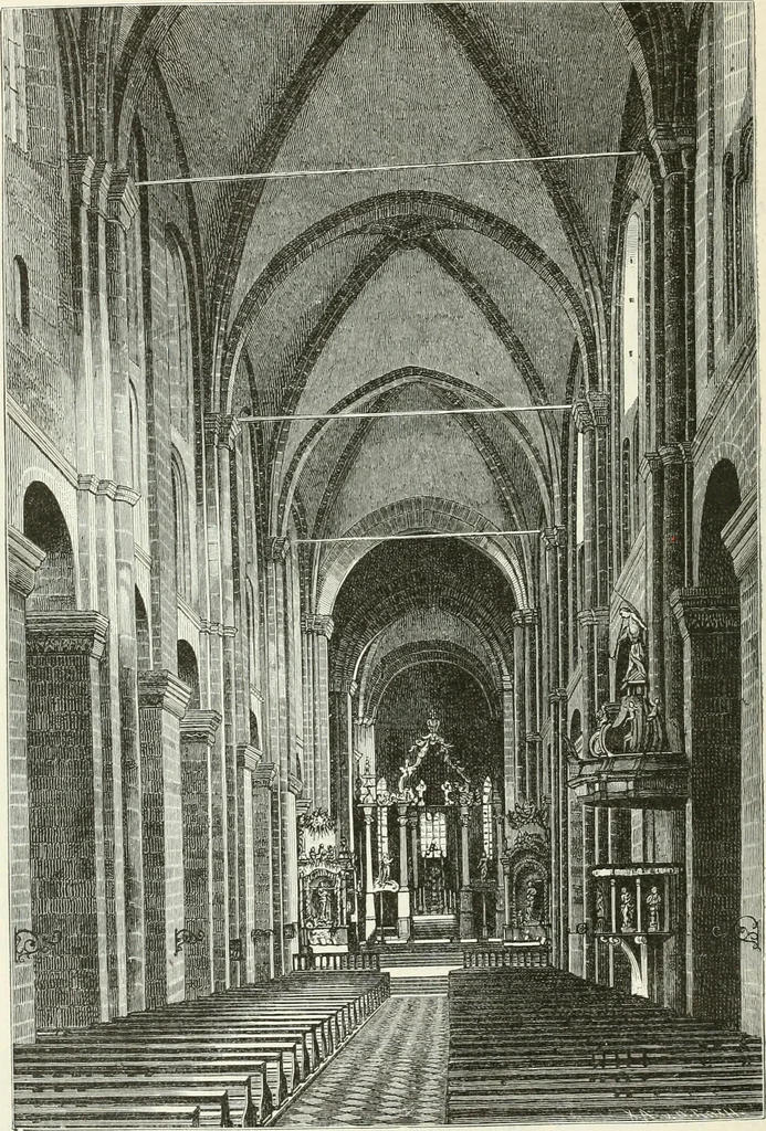 An illustration from Deutsche Kunstgeschichte, 1888, leaf 135