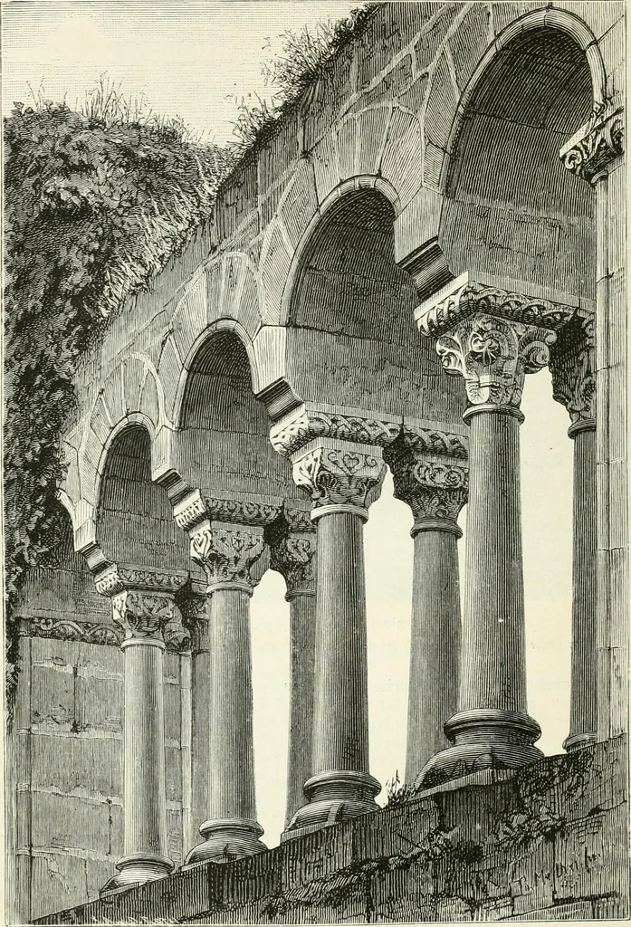 An illustration from Deutsche Kunstgeschichte, 1888, leaf 145