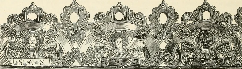 An illustration from Deutsche Kunstgeschichte, 1888, leaf 149