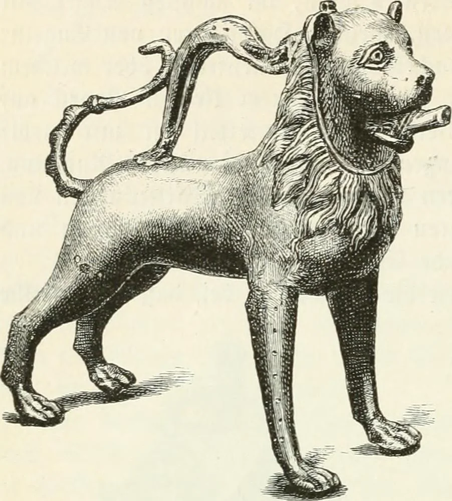 An illustration from Deutsche Kunstgeschichte, 1888, leaf 155