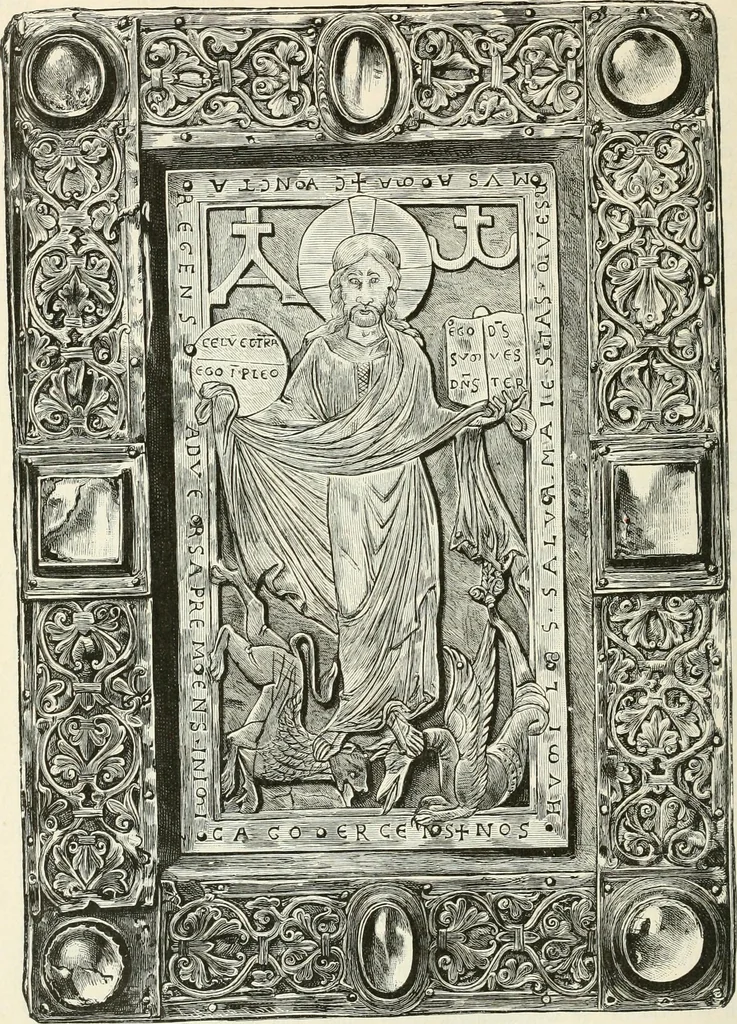 An illustration from Deutsche Kunstgeschichte, 1888, leaf 157