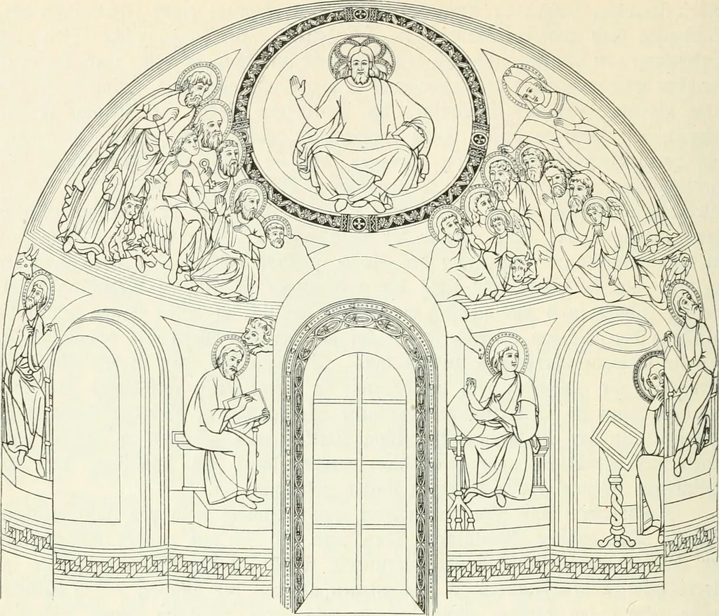 An illustration from Deutsche Kunstgeschichte, 1888, leaf 177