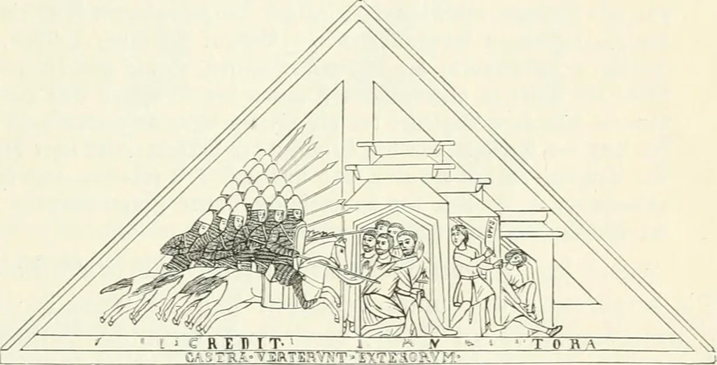 An illustration from Deutsche Kunstgeschichte, 1888, leaf 178