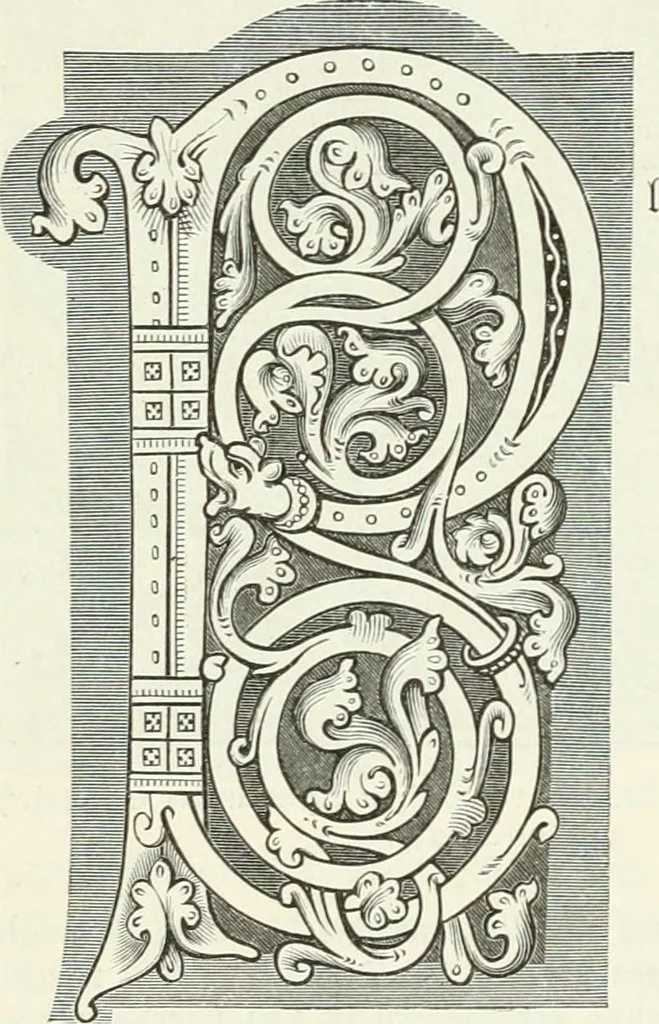 An illustration from Deutsche Kunstgeschichte, 1888, leaf 187