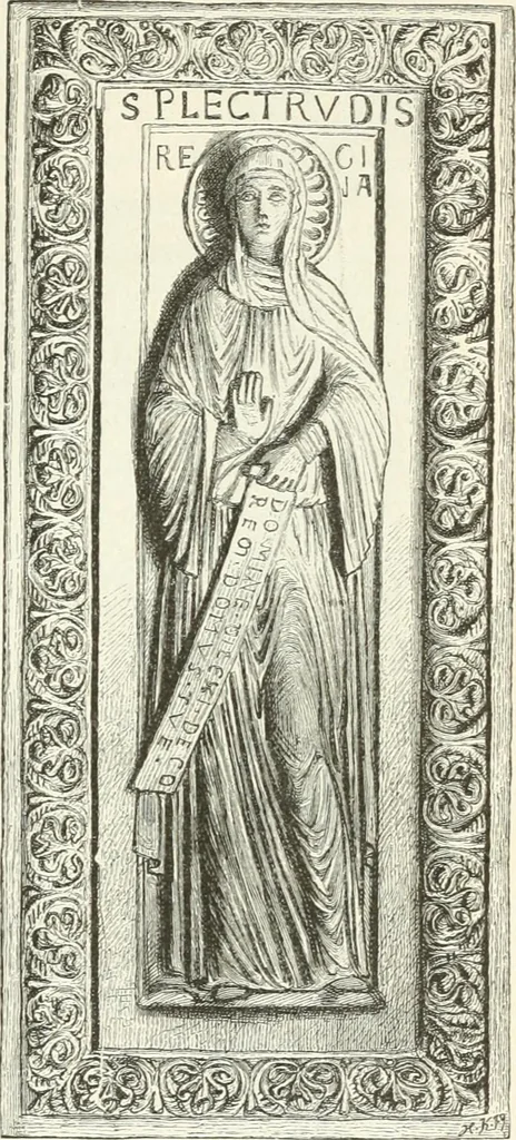 An illustration from Deutsche Kunstgeschichte, 1888, leaf 196