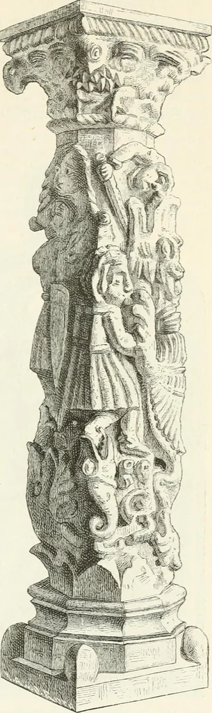 An illustration from Deutsche Kunstgeschichte, 1888, leaf 198