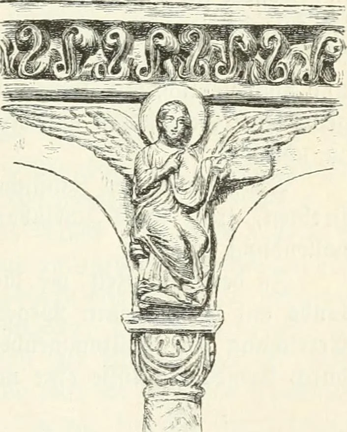 An illustration from Deutsche Kunstgeschichte, 1888, leaf 202