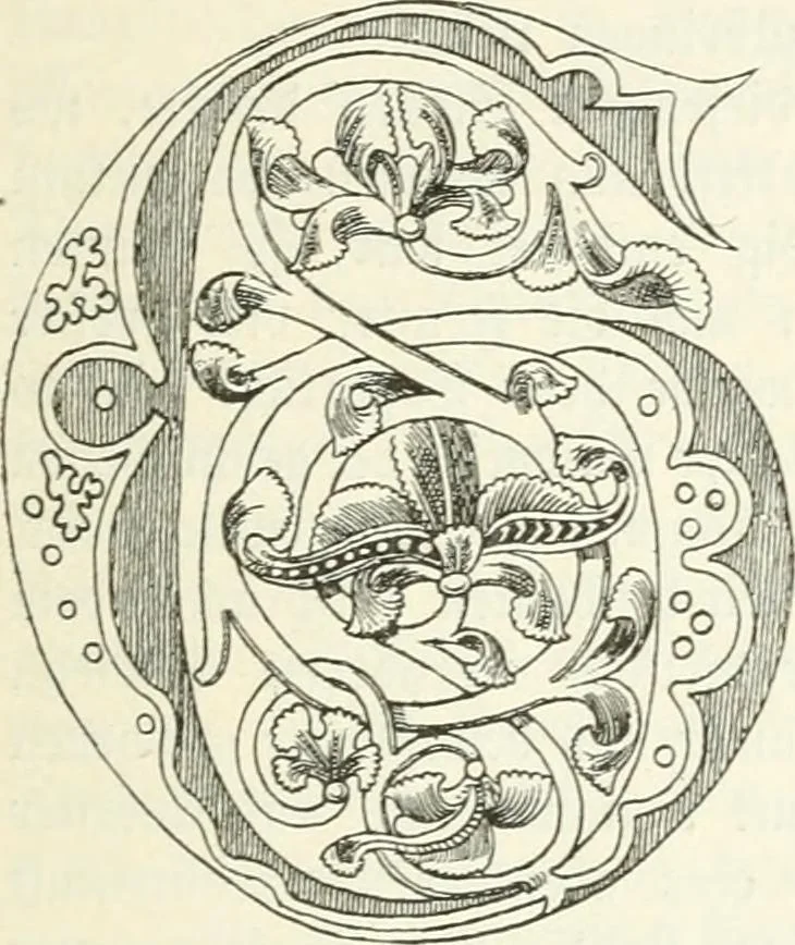 An illustration from Deutsche Kunstgeschichte, 1888, leaf 204