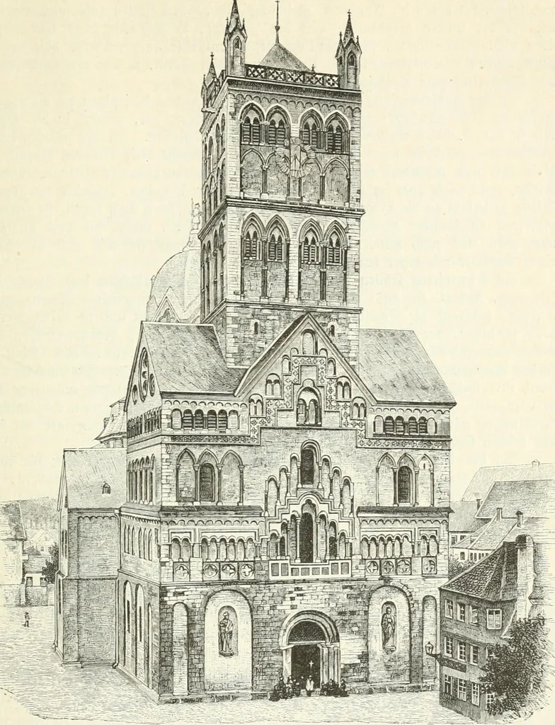 An illustration from Deutsche Kunstgeschichte, 1888, leaf 212