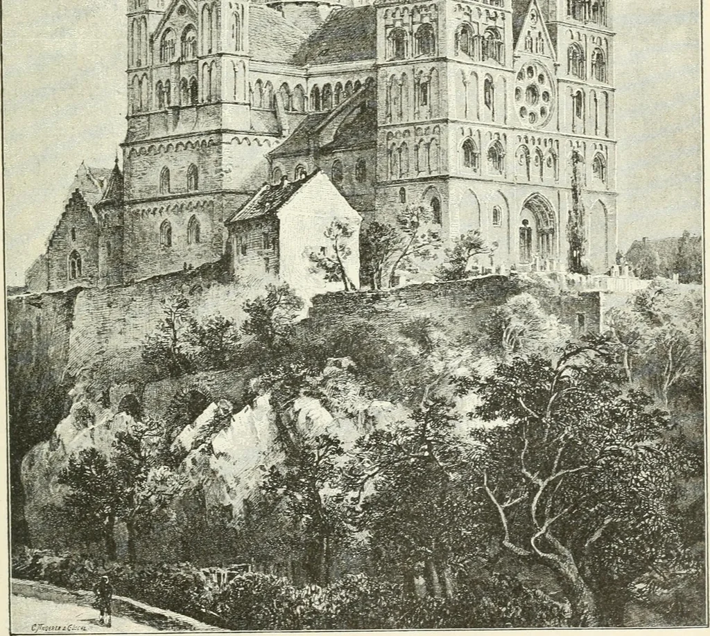 An illustration from Deutsche Kunstgeschichte, 1888, leaf 218