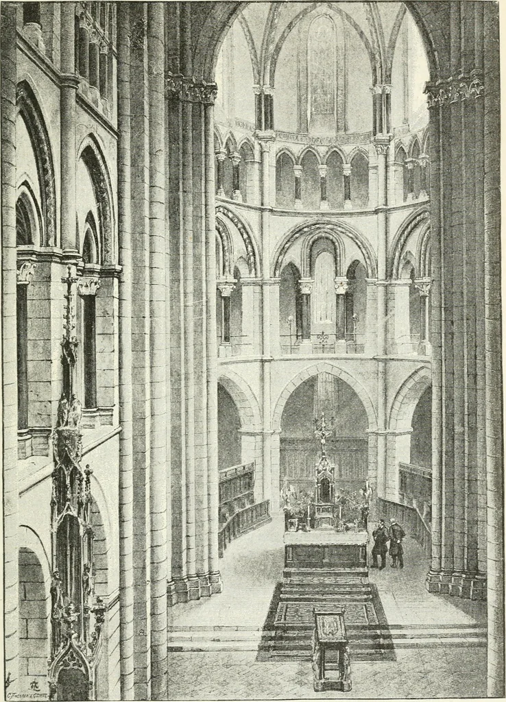 An illustration from Deutsche Kunstgeschichte, 1888, leaf 220