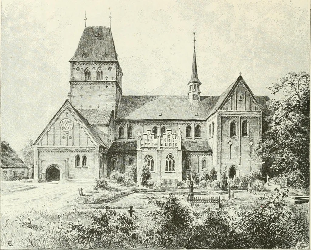 An illustration from Deutsche Kunstgeschichte, 1888, leaf 229