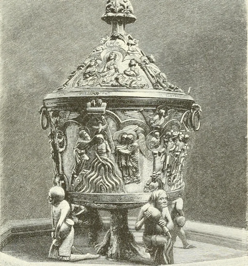 An illustration from Deutsche Kunstgeschichte, 1888, leaf 248