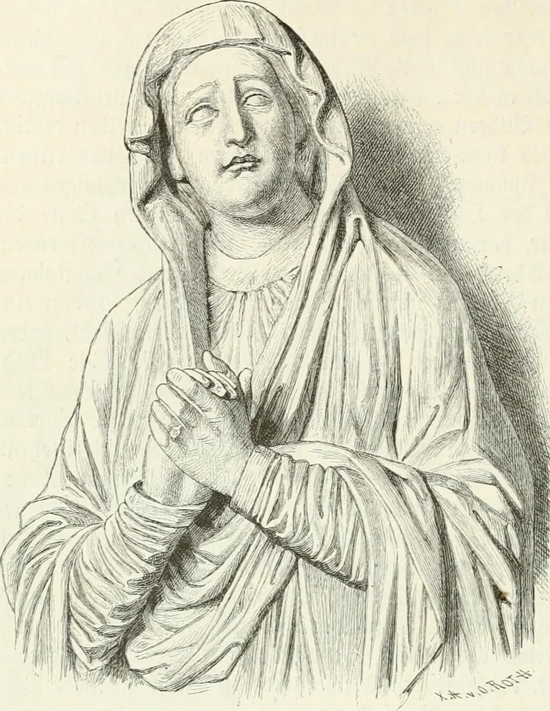 An illustration from Deutsche Kunstgeschichte, 1888, leaf 251