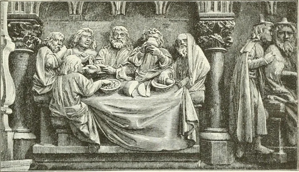 An illustration from Deutsche Kunstgeschichte, 1888, leaf 252