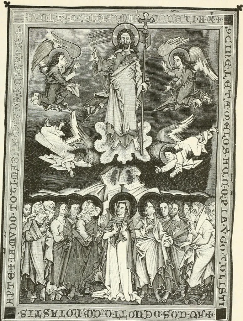 An illustration from Deutsche Kunstgeschichte, 1888, leaf 262