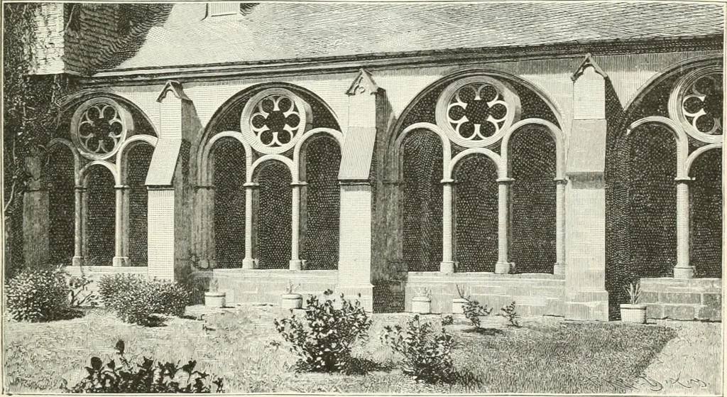An illustration from Deutsche Kunstgeschichte, 1888, leaf 272