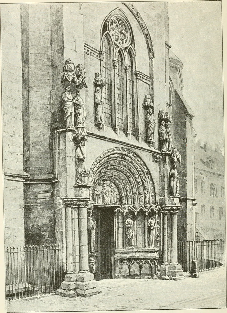 An illustration from Deutsche Kunstgeschichte, 1888, leaf 279