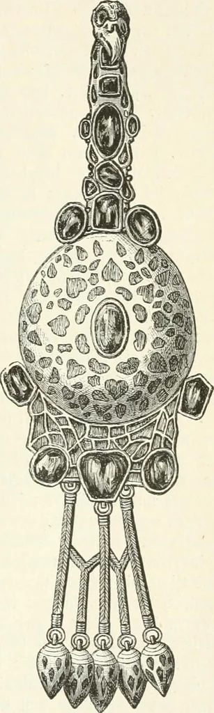 An illustration from Deutsche Kunstgeschichte, 1888, leaf 28