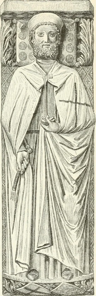 An illustration from Deutsche Kunstgeschichte, 1888, leaf 282