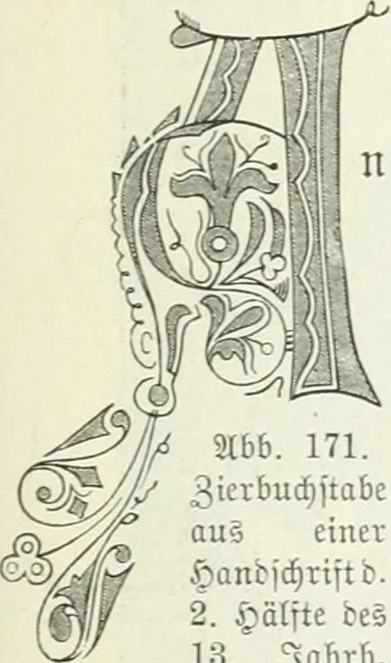 An illustration from Deutsche Kunstgeschichte, 1888, leaf 292
