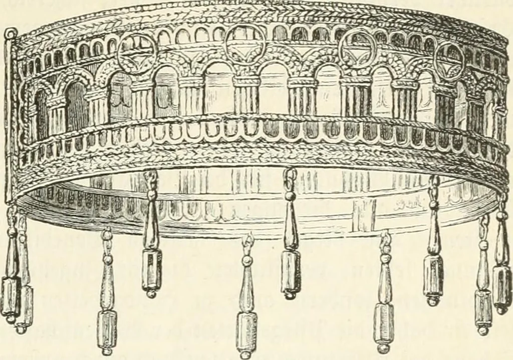 An illustration from Deutsche Kunstgeschichte, 1888, leaf 30