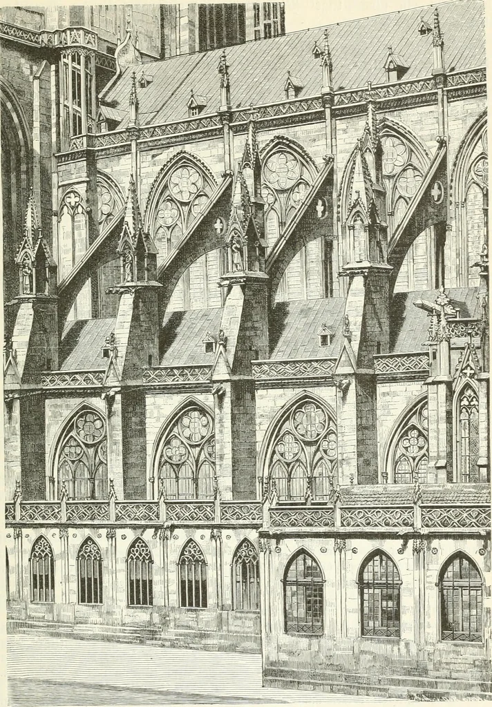 An illustration from Deutsche Kunstgeschichte, 1888, leaf 304