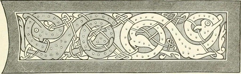 An illustration from Deutsche Kunstgeschichte, 1888, leaf 32
