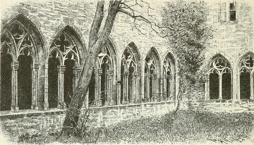 An illustration from Deutsche Kunstgeschichte, 1888, leaf 335