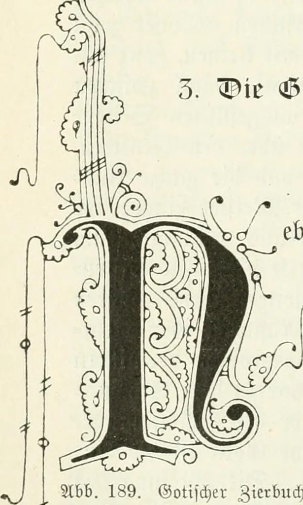 An illustration from Deutsche Kunstgeschichte, 1888, leaf 335