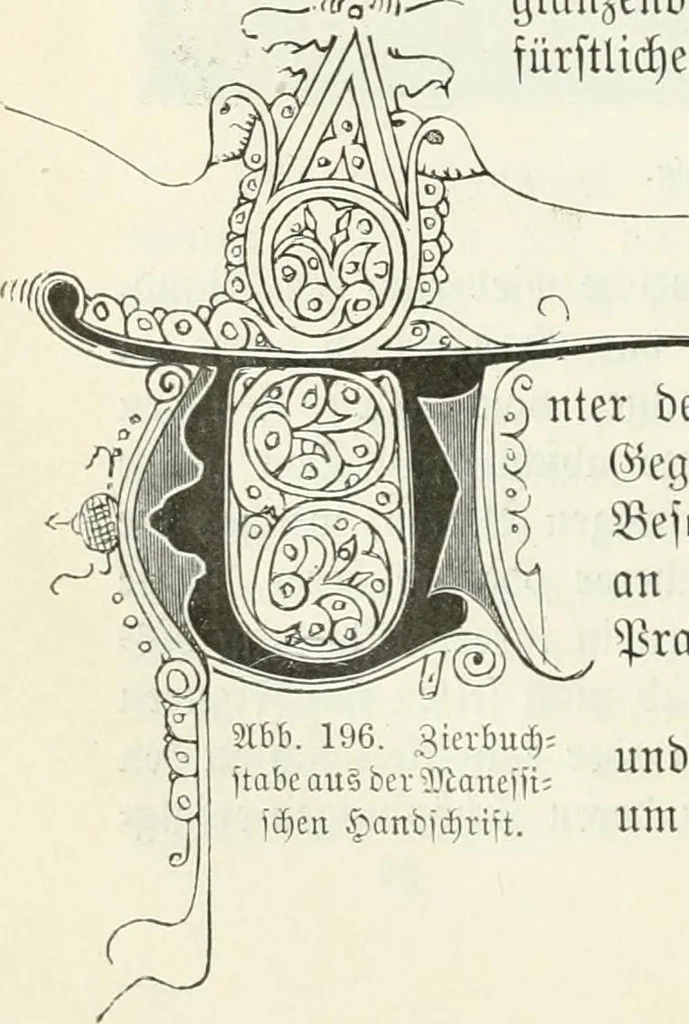An illustration from Deutsche Kunstgeschichte, 1888, leaf 349