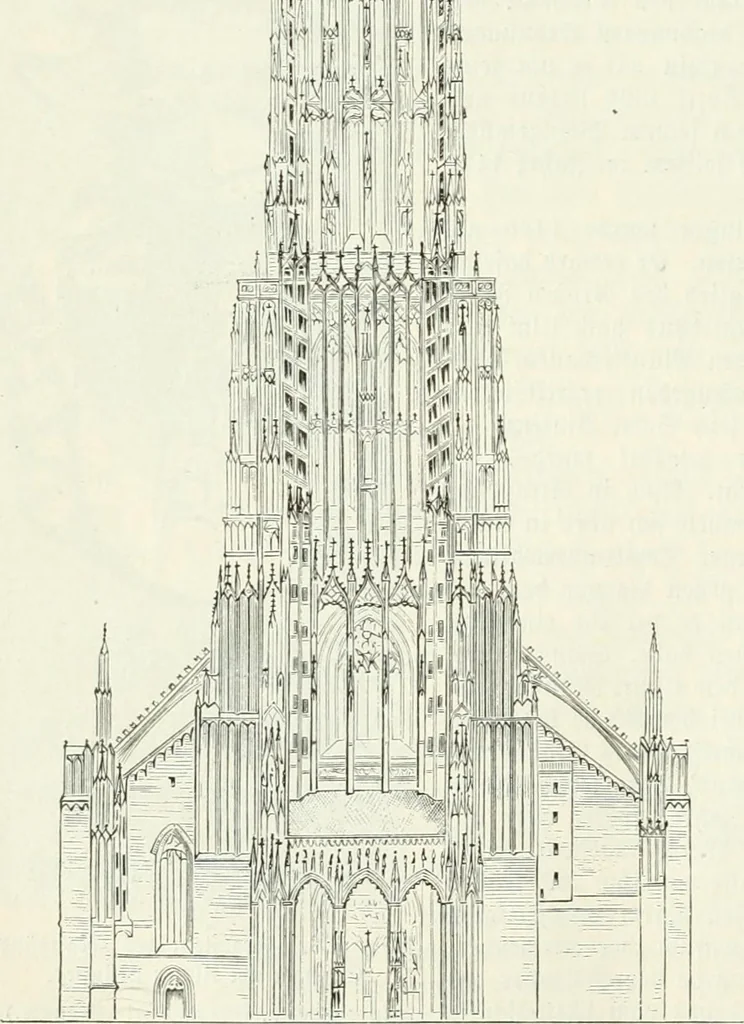 An illustration from Deutsche Kunstgeschichte, 1888, leaf 367