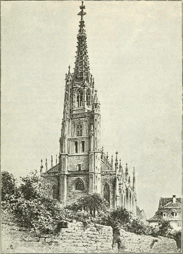 An illustration from Deutsche Kunstgeschichte, 1888, leaf 370